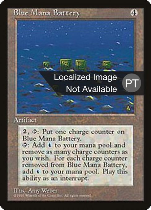 Bateria de Mana Azul