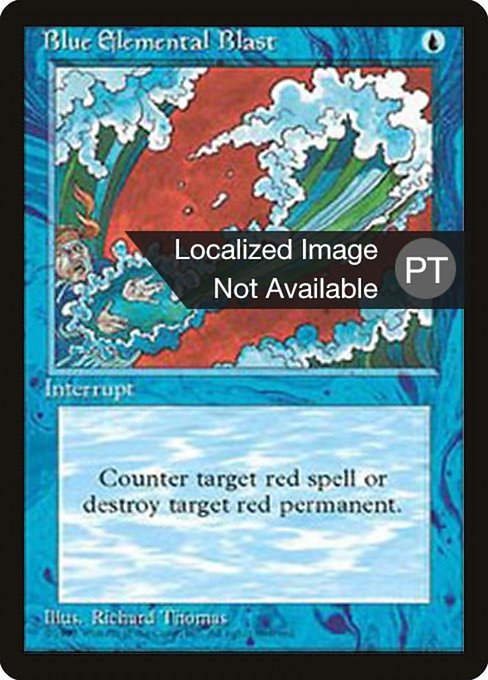 Maldição do Elemental Azul