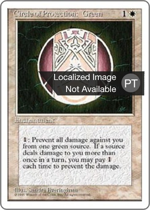 Círculo de Proteção: Verde