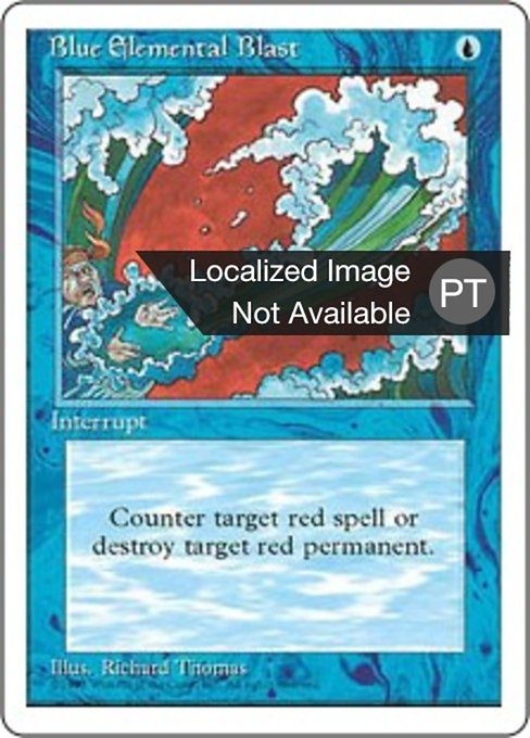 Maldição do Elemental Azul