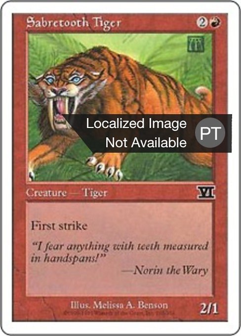 Tigre Dentes-de-Sabre