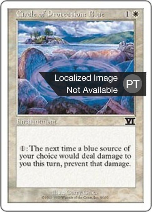 Círculo de Proteção: Azul