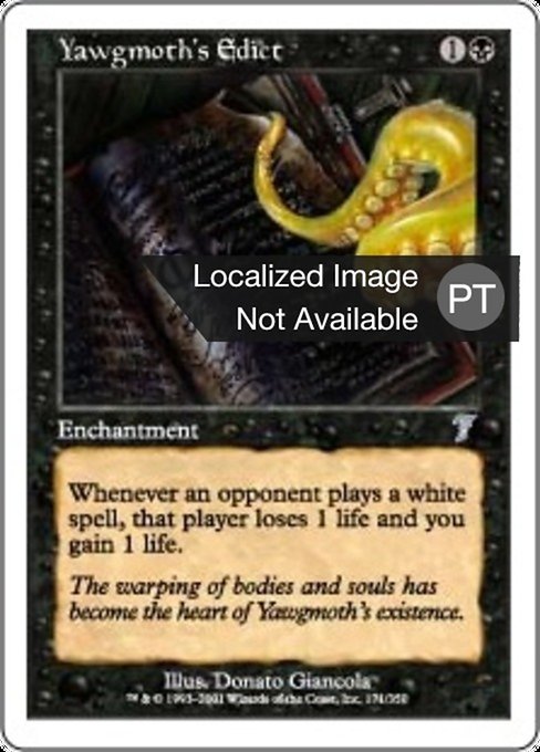 édito de Yawgmoth