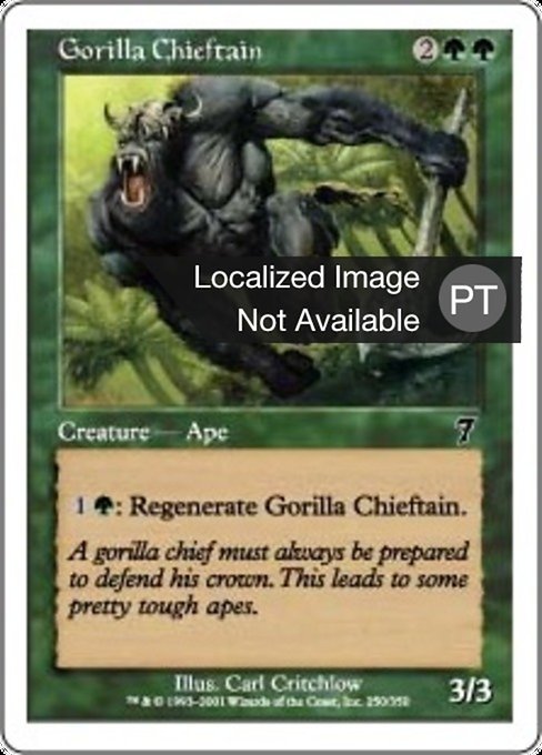 Líder dos Gorilas