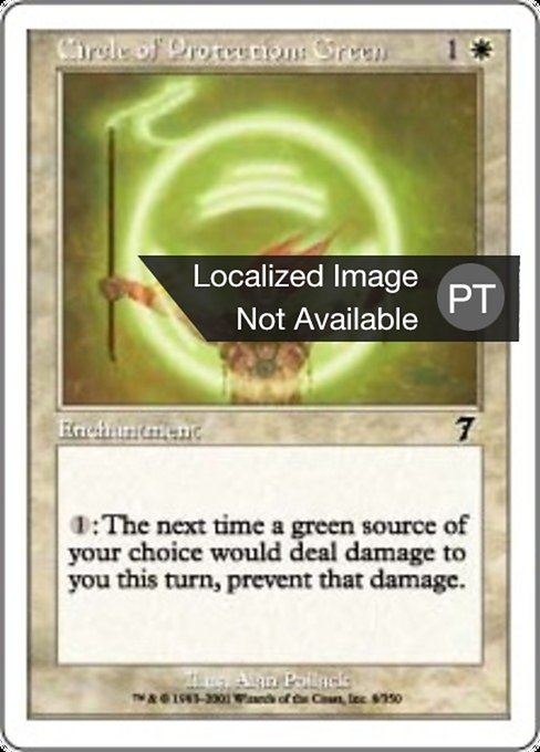 Círculo de Proteção: Verde