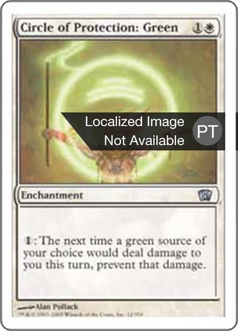 Círculo de Proteção: Verde