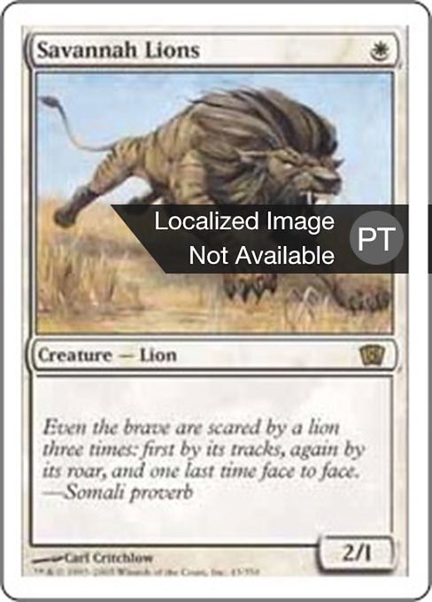 Leões da Savana