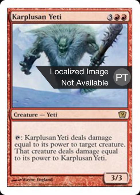 Yeti Karplusano