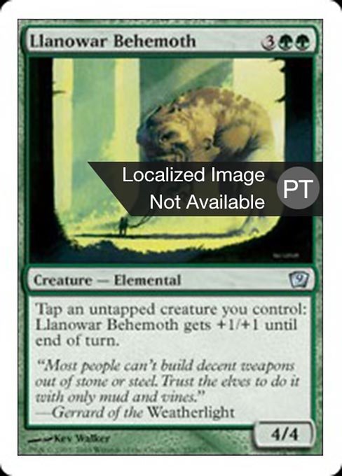 Behemoth de Llanowar