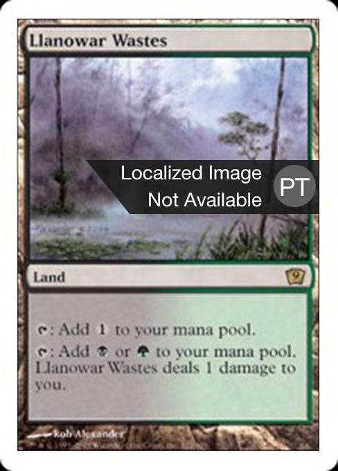 Regiões Agrestes de Llanowar