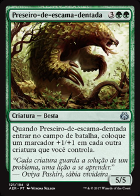 Preseiro-de-escama-dentada