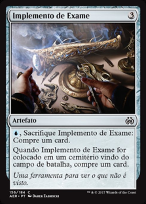 Implemento de Exame