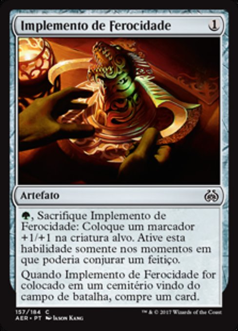 Implemento de Ferocidade