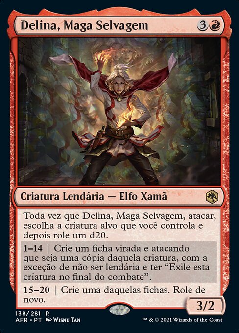 Delina, Maga Selvagem