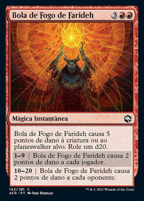 Bola de Fogo de Farideh