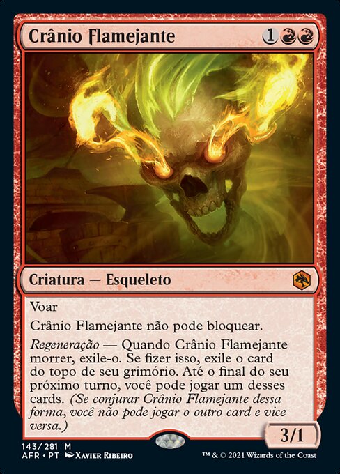 Crânio Flamejante