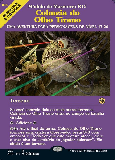 Colmeia do Olho Tirano
