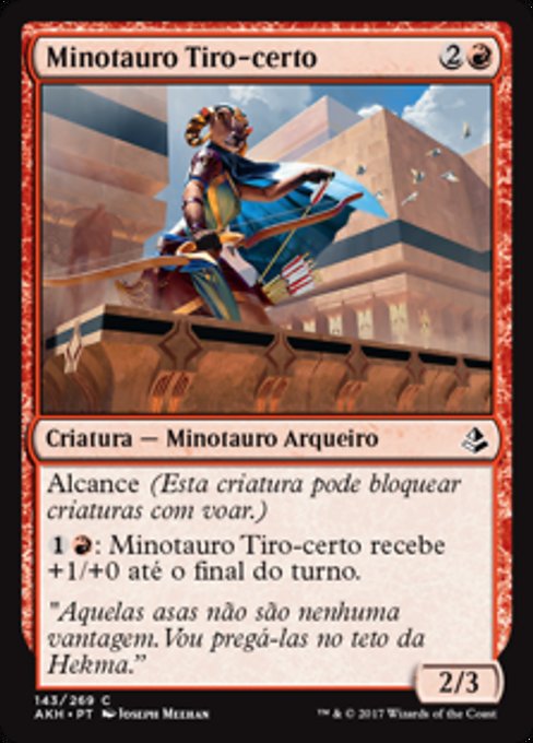 Minotauro Tiro-certo