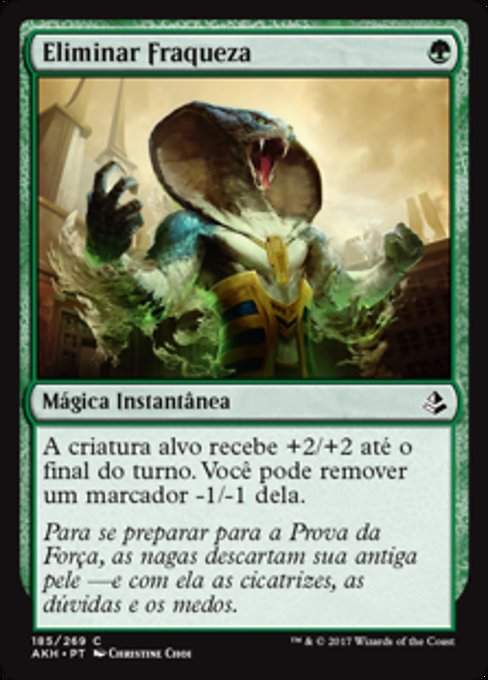 Eliminar Fraqueza