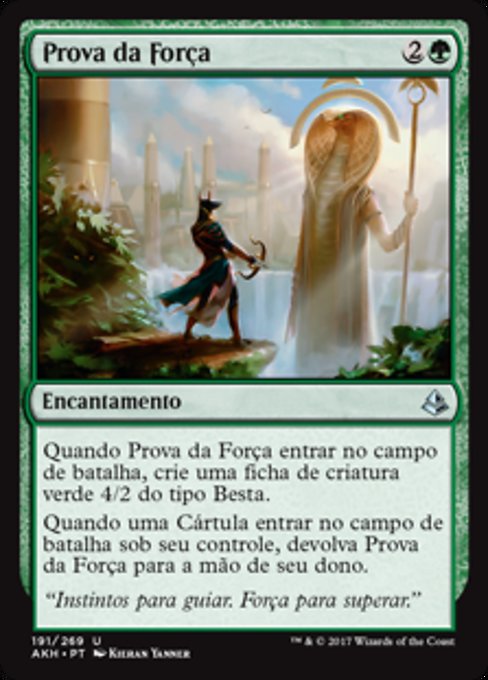 Prova da Força