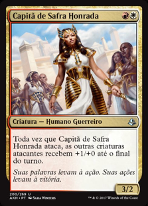 Capitã de Safra Honrada