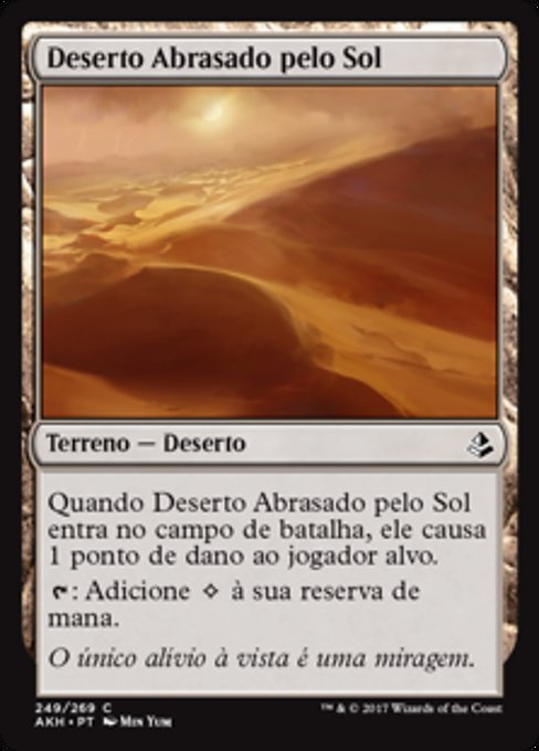 Deserto Abrasado pelo Sol