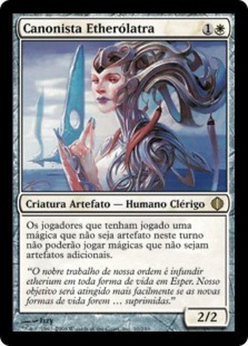 Canonista Etherólatra