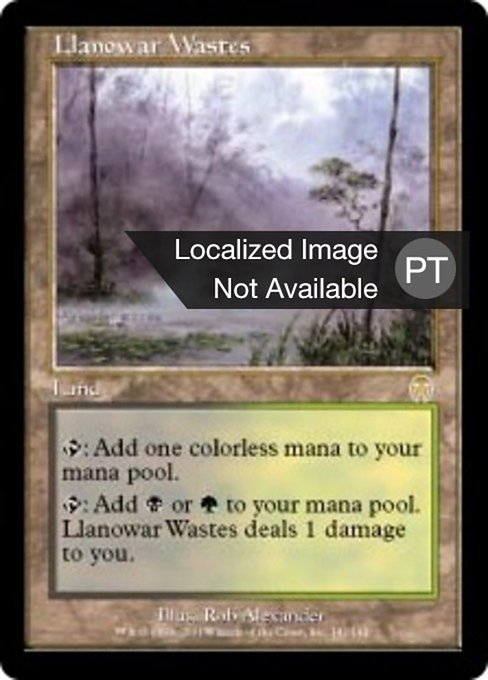 Regiões Agrestes de Llanowar