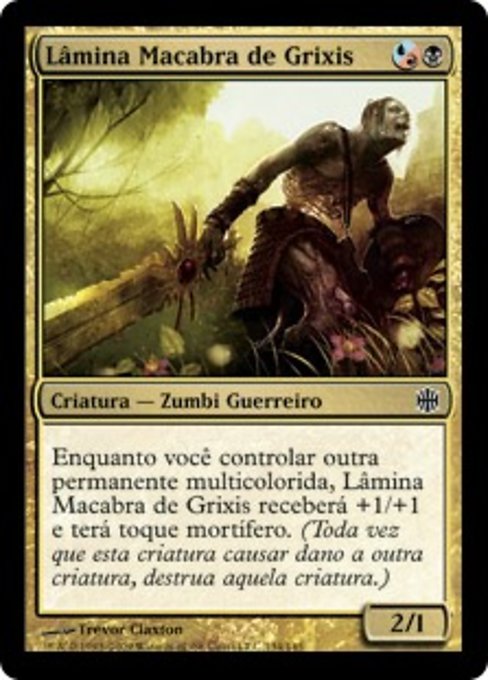 Lâmina Macabra de Grixis