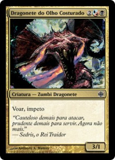 Dragonete do Olho Costurado