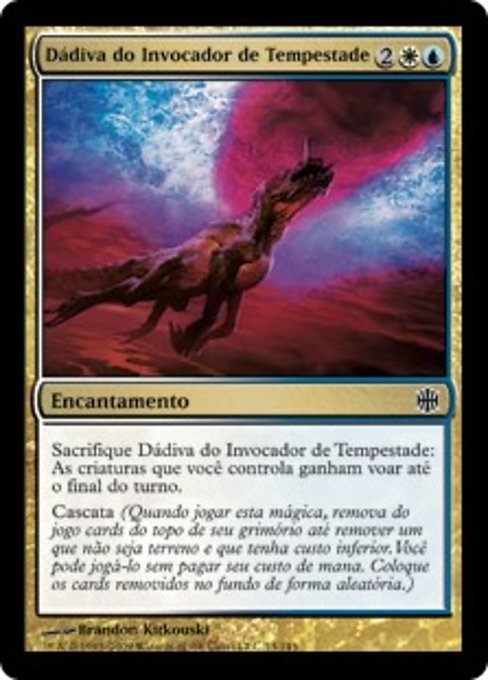 Dádiva do Invocador de Tempestade