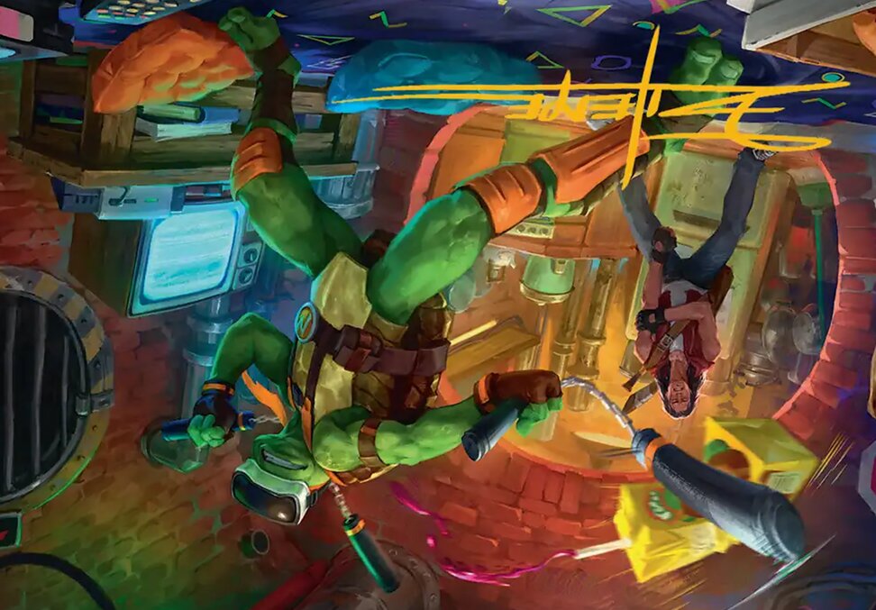 Michelangelo, Game Master // Michelangelo, Game Master