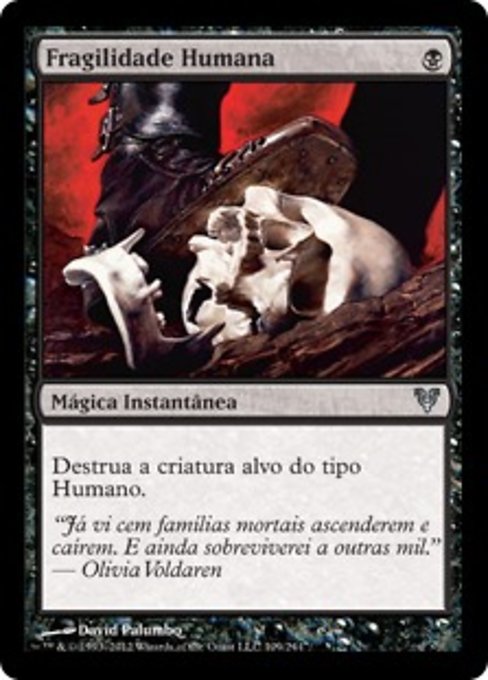 Fragilidade Humana