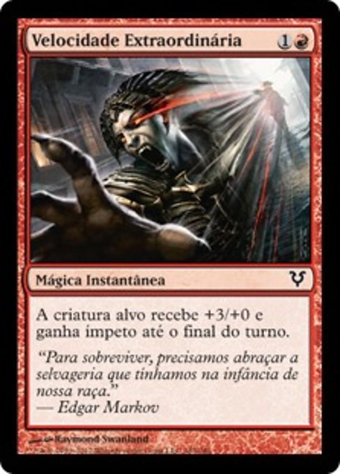 Velocidade Extraordinária