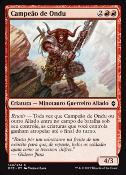 Campeão de Ondu