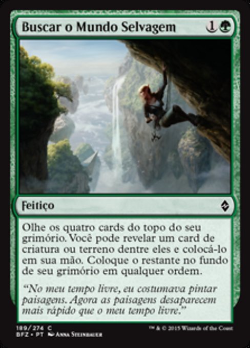 Buscar o Mundo Selvagem