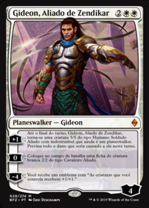 Gideon, Aliado de Zendikar