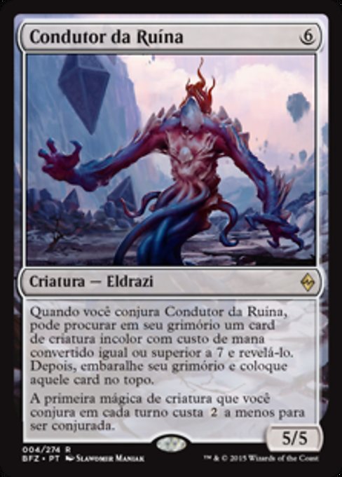 Condutor da Ruína
