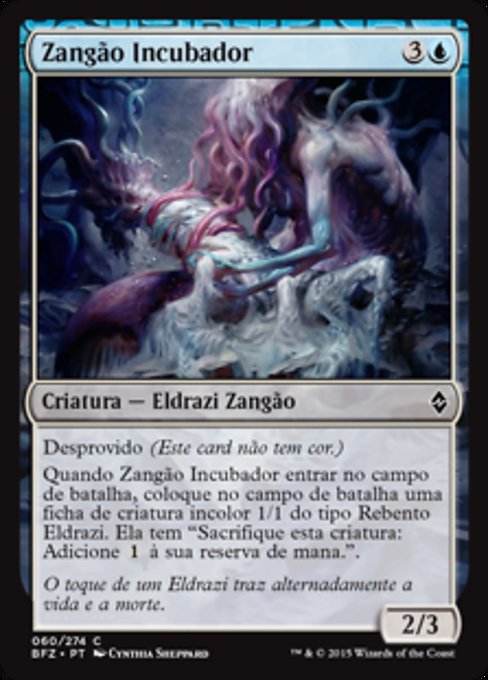 Zangão Incubador