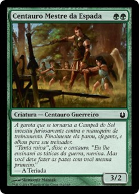 Centauro Mestre da Espada