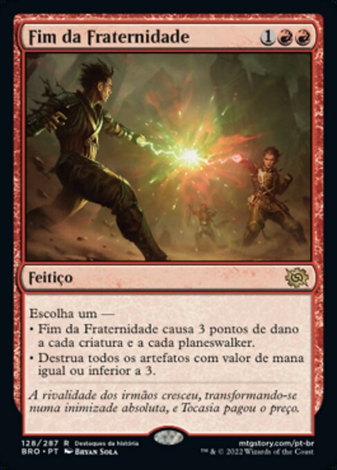 Fim da Fraternidade