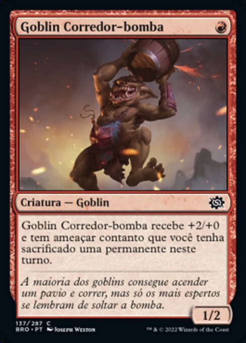 Goblin Corredor-bomba
