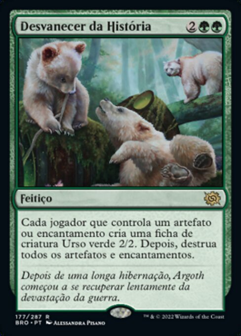 Desvanecer da História