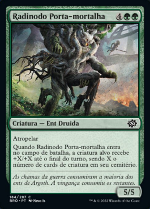 Radinodo Porta-mortalha