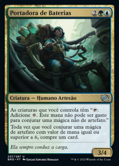 Portadora de Baterias