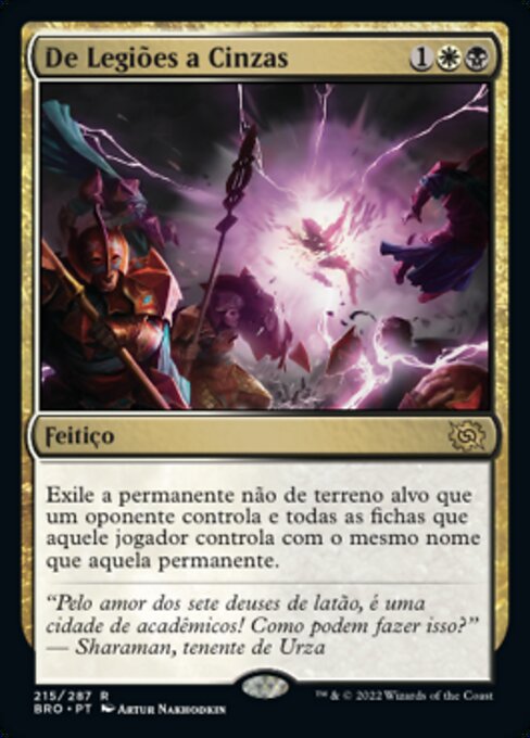 De Legiões a Cinzas