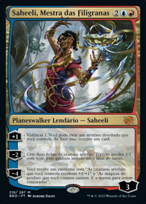 Saheeli, Mestra das Filigranas