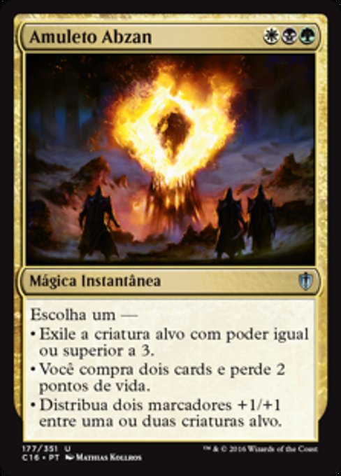 Amuleto Abzan
