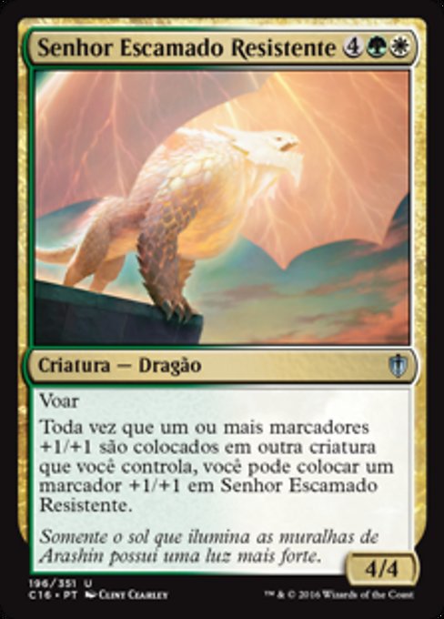 Senhor Escamado Resistente