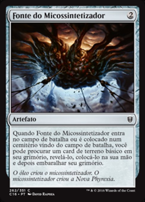 Fonte do Micossintetizador